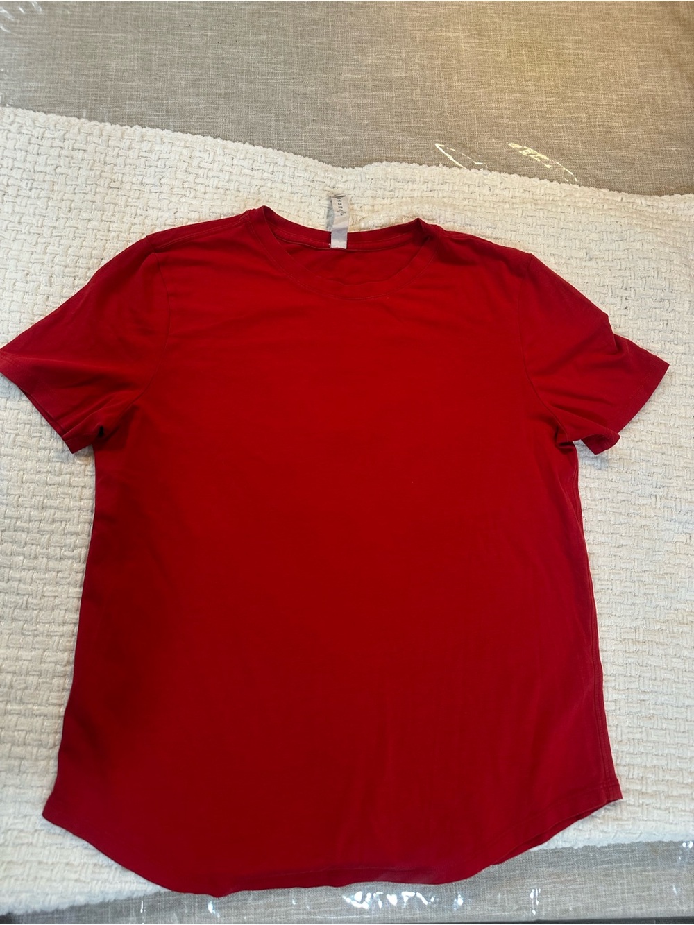 Lululemon Love Crew Tee - Red - Size 6